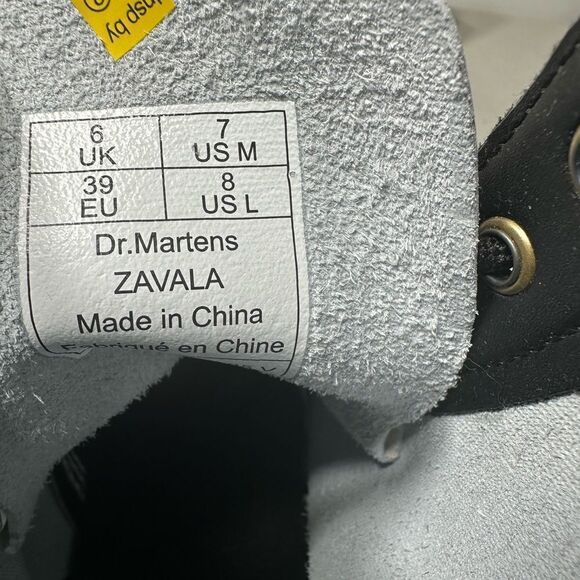 Dr. Martens Zavala Boots, White  Women’s 8/ Men’s 7. New Without Tags. - Picture 7 of 7